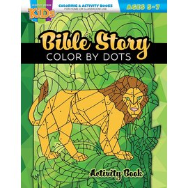 Bible Story Color by Dots Activity Book