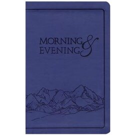 Morning and Evening, NIV Edition Blue (Charles Spurgeon)
