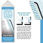 Verse Finders: Bible Indexing Tabs - Soft-Blue Damask, Horizontal