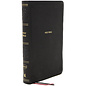 NKJV Large Print Personal Size Reference Bible, Black Leathersoft, Indexed