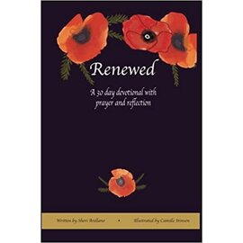 Renewed: A 30 day devotional with prayer and reflection (Sheri Arellano, illustrated by Camille Stinson), Paperback