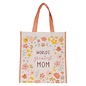 Tote Bag - World's Greatest Mom, Floral