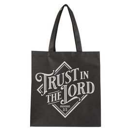 Tote Bag - Trust in the Lord, Black