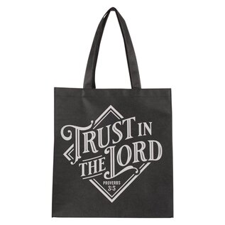 Tote Bag - Trust in the Lord, Black