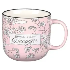 Mug-World's Best Daughter Pink