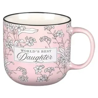 Mug-World's Best Daughter Pink