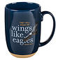 Mug - Wings like Eagles, Blue
