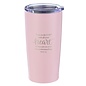 Tumbler SS Travel Pink Trust in The Lord