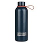 Stainless Steel Water Bottle - Strong and Courageous, Blue w/Stickers