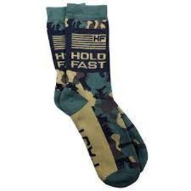 DISCONTINUED Socks - Hold Fast, Camo Flag
