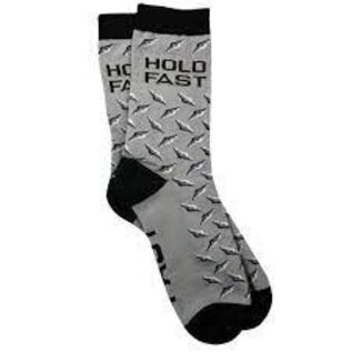 DISCONTINUED Socks - Hold Fast, Gray Treadplate