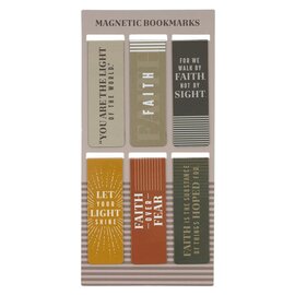 Magnetic Bookmarks - Faith and Light