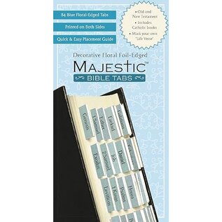 Bible Indexing Tabs - Majestic  Blue