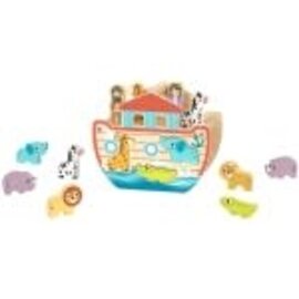 Wooden Shape Sorter - Noah's Ark