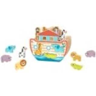 Wooden Shape Sorter - Noah's Ark
