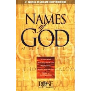 Names of God Pamphlet