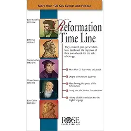 Reformation Time Line Pamphlet