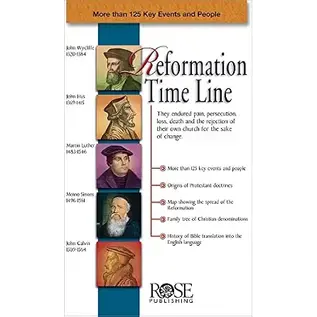 Reformation Time Line Pamphlet