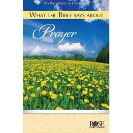 What The Bible Says About Prayer Pamphlet