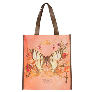 Tote Bag - Grace, Butterfly, Orange