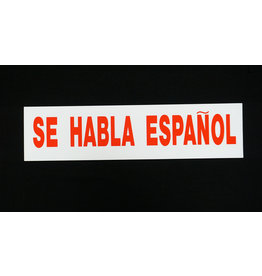 Se Habla Espanol 6 x 24