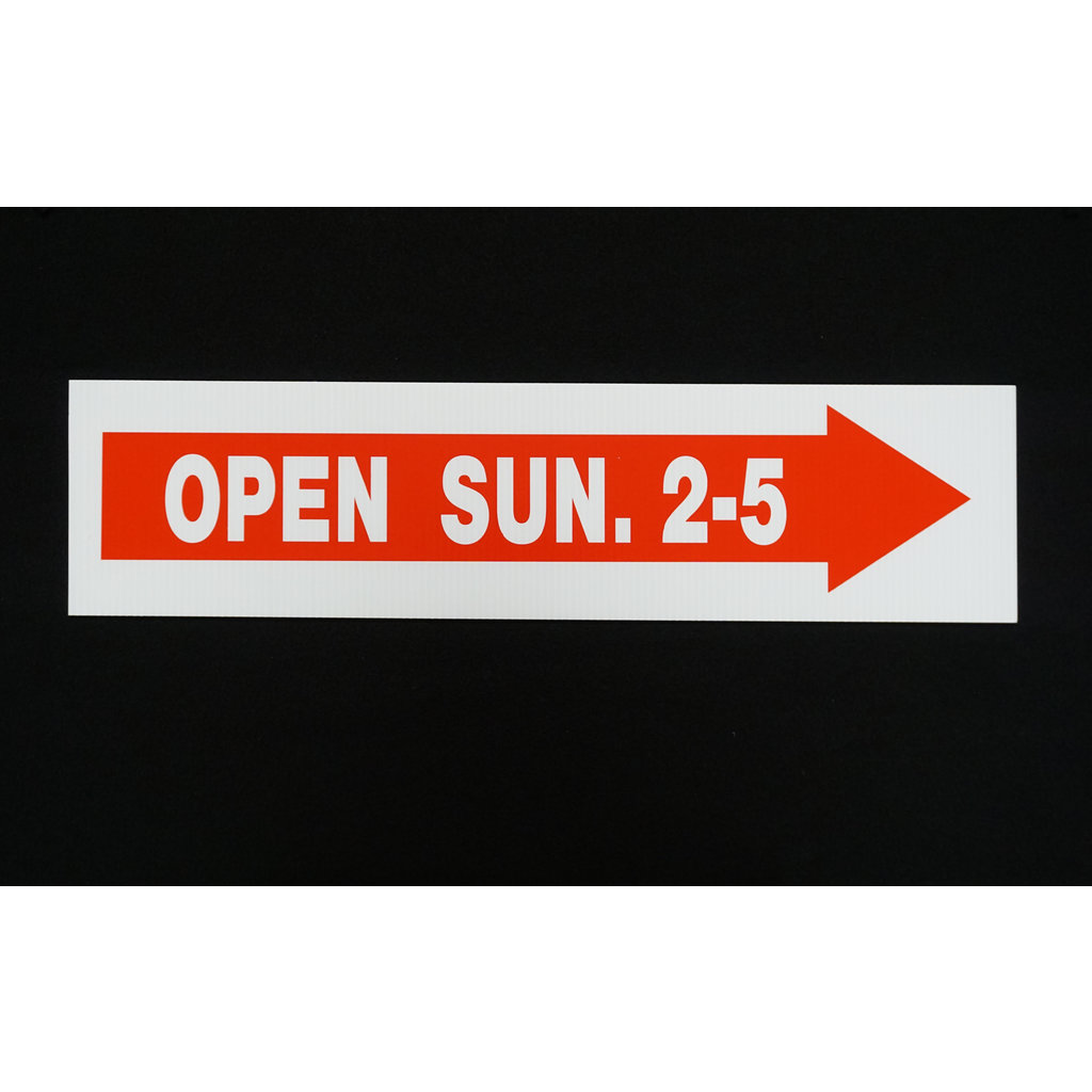 Open Sunday 2-5 >>>6 x 24