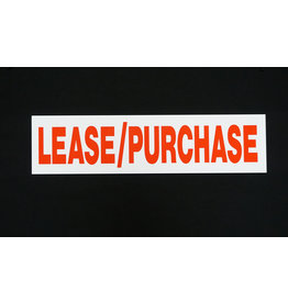 Lease/Purchase Lease Option 6 x 24