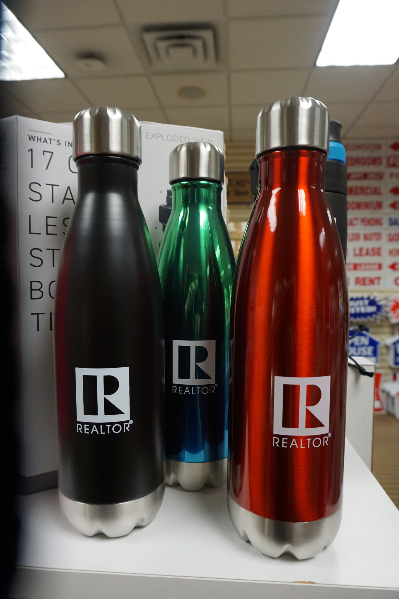 Personalized Plastic Water Bottle (Bulk) | All USA Clothing