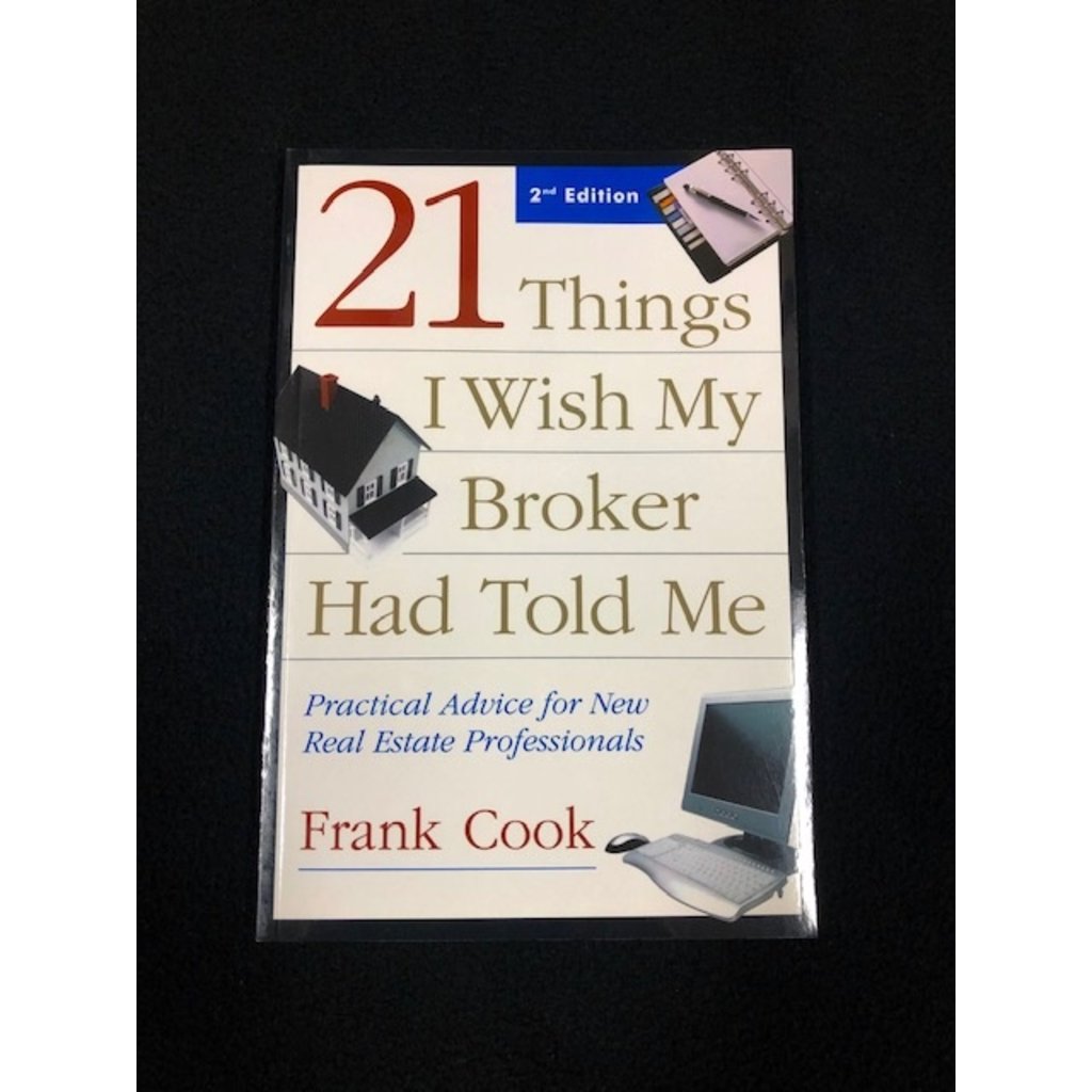 21 Things I Wish My Broker