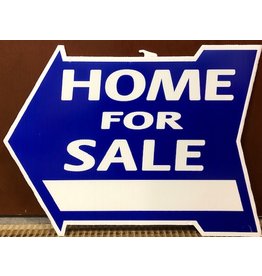 Home for Sale Arrow Di Cut Red or Blue