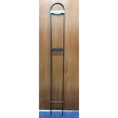 Black stand for brochure box