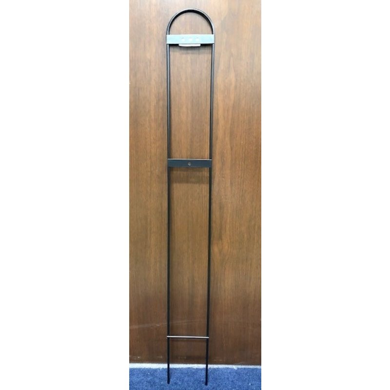 Black stand for brochure box