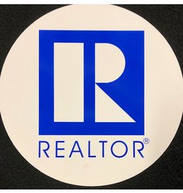 R/Logo Round Car Magnet