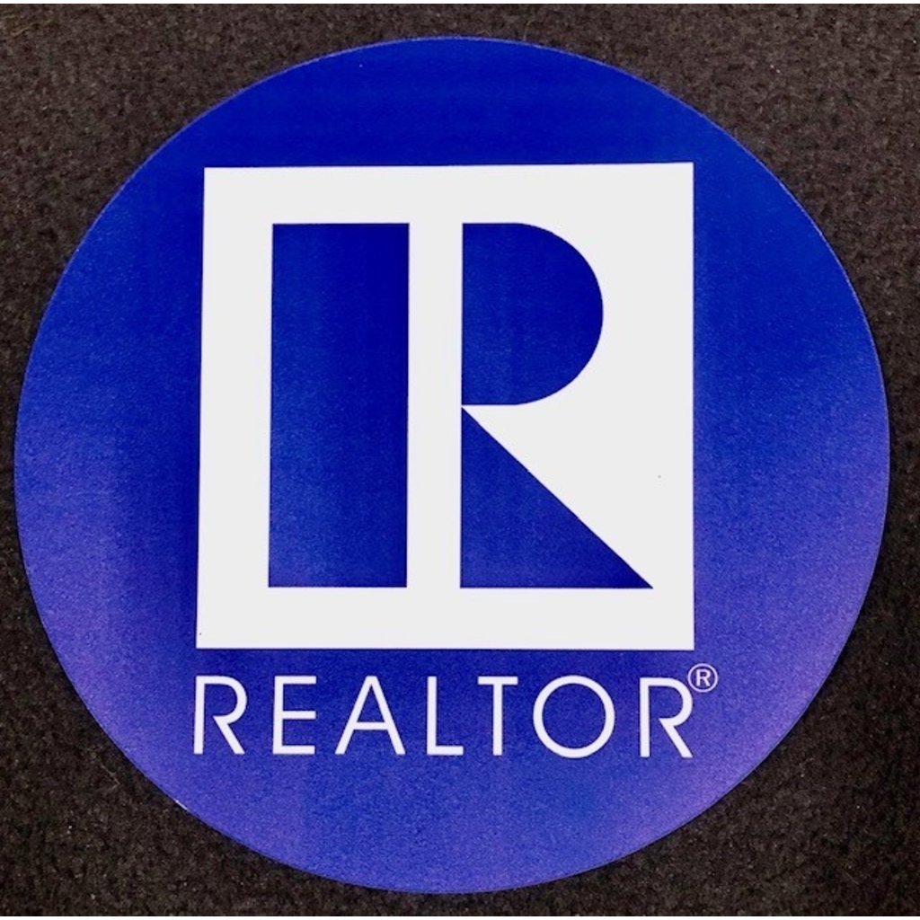 R/Logo Round Car Magnet