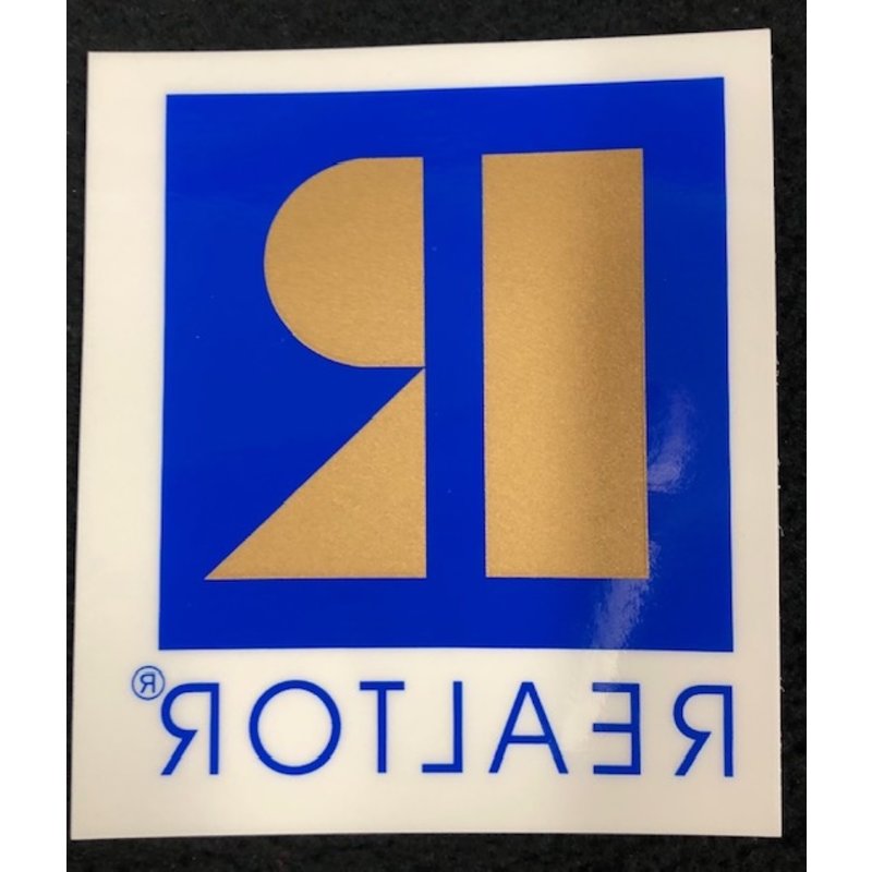 R/Logo Window Cling Decal 3.5" x 4"
