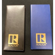 R Logo Business Card File Book