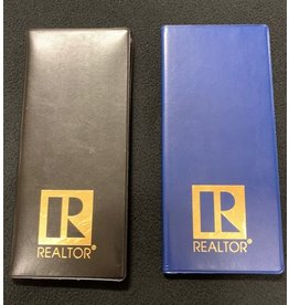 R Logo Business Card File Book