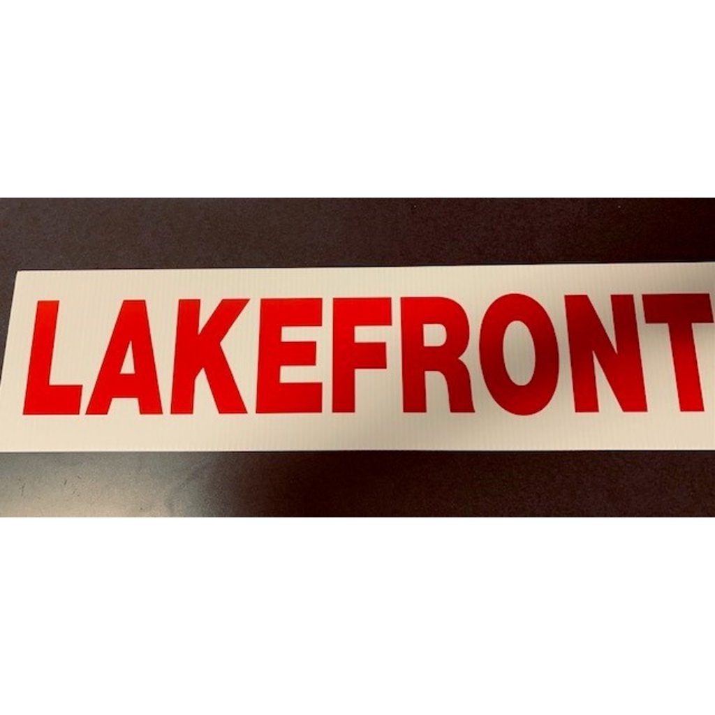 Lakefront/Lakeview 6 x 24