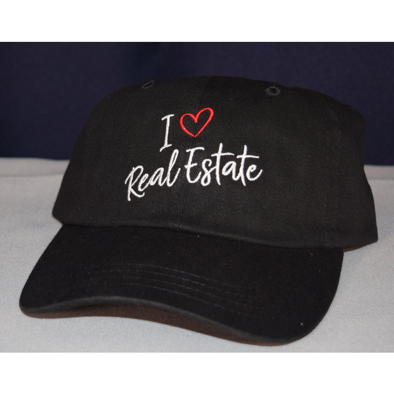 I LOVE REAL ESTATE Black Hat