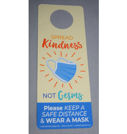 Door Hanger FACE MASK doublesided