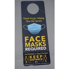 Door Hanger FACE MASK