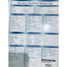 Market Analysis Worksheet