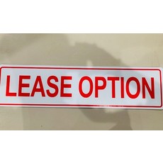 Lease/Purchase Lease Option 6 x 24