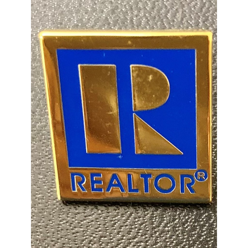 Pin-Realtor® Lg Gold & Silver