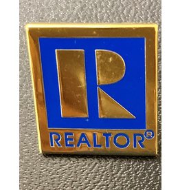 Pin-Realtor Lg Gold & Silver