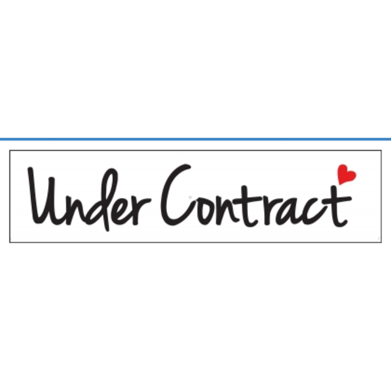 Under Contract Cursive BOLD w/ Heart