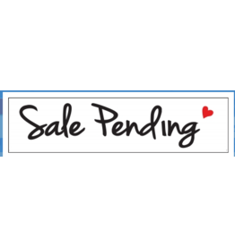Sale Pending Cursive BOLD w/ heart