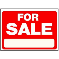 For Sale Sign 24 x 18 Corrugated