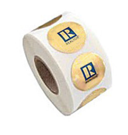 Realtor® Round Foil Sticker