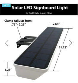 Solar Signboard LED Light (2-pack)